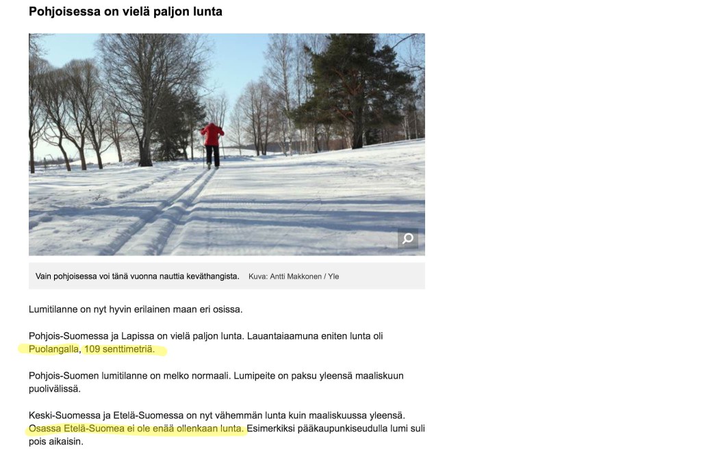 "Merkitse asiasanat uutisesta"